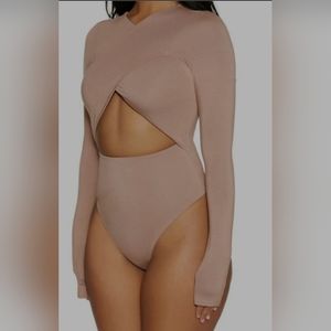 Nakedwardrobe Crossbody Bodysuit